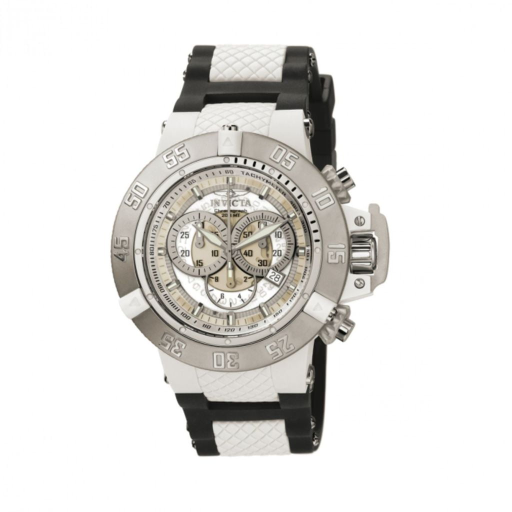 Invicta 0924 50mm Subaqua Noma III Quartz Chronograph Tachymeter Date Mens Watch