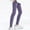Purple, variant on HAOTAGS Teen Girls High Waisted Leggings (8-15Years) Solid Color Casual Outdoor Pants for School Blue Size 10-11 Years