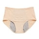 thumbnail image 5 of Minnieouse Calzoncillos de mujer a prueba de fugas de diseño Simple, ropa interior lavable de Color sólido para niñas, bragas Chinlon, ropa Albaricoque 6XL 2Conjunto, 5 of 6