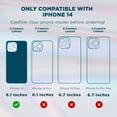 thumbnail image 2 of Case-Mate Apple iPhone 14/iPhone 13 Soap Bubble Case, 2 of 7