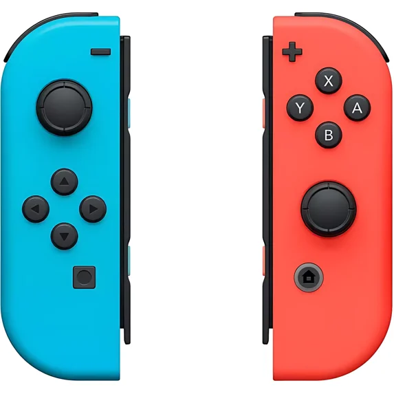 Restored Joy-Con Controller Pair Neon Red/neon Blue For Nintendo Switch (Refurbished)