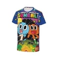 thumbnail image 3 of The Amazing World Of Gumball Boys' Shirt 3D Print Short Sleeve Tee Tshirt for Kids, 3 of 9