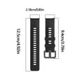 thumbnail image 3 of BotaniNest Premium Silicone Sports Sweat Proof Solid Color Watch Band With Convenient Adjustment And Wide Compatibility Compatible With Smartwatch, 3 of 6