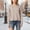 X-789Khaki, variant on Women'S Hooded Sweater Long Sleeve Drawstring Solid Color Knitted Soft Comfortable Loose Fit Pullover For Daily Wear Khaki One Size