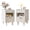 White, variant on Leumius Nightstands Set of 2 with Drawer and Open Storage,Modern Bedroom Bedside End Tables for Living Room Home Decor,White