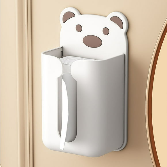 Caja de pañuelos BuyWeek de plástico montada en la pared