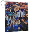 thumbnail image 5 of The Thundermans Shower Curtain Cartoon Art Bath Shower Curtains with 12 Hooks, Waterproof Washable Polyester Bathroom Home Decor Set 60x72 Inch Iron, 5 of 8