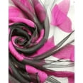 thumbnail image 6 of Wrapables® Sheer Silky Feeling Falling Leaves Long Scarf Wrap Shawl, Violet, 6 of 7