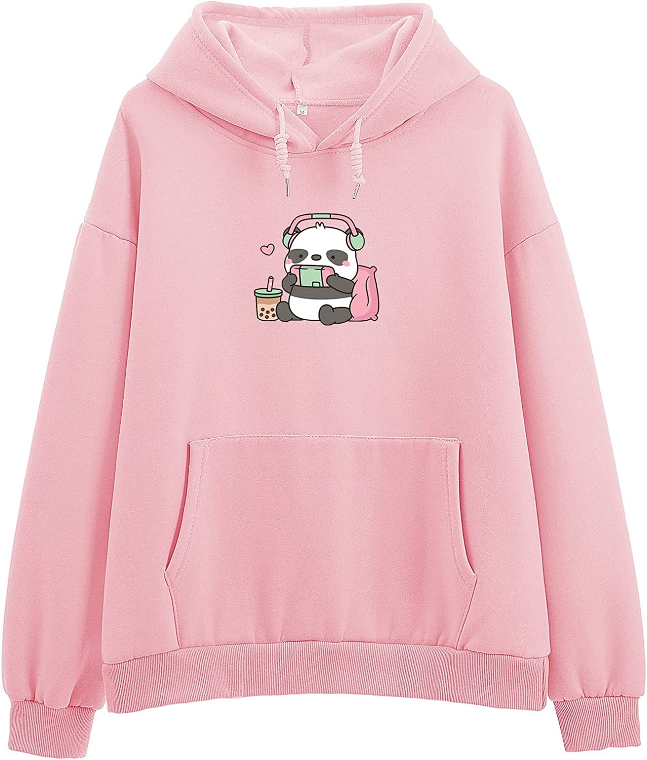 Oversized panda hoodie Clearance