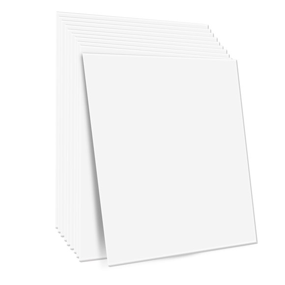 STAWAY 12-Pack 24x24" PVC Ceiling Tiles - Fire-Rated, Waterproof, Easy Install, Modern Design for Home & Office - Perfect for Popcorn Ceilings