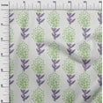 thumbnail image 3 of oneOone Cotton Cambric Green Fabric Asian Block Floral Craft Projects Decor Fabric Printed By The Yard 42 Inch Wide, 3 of 4