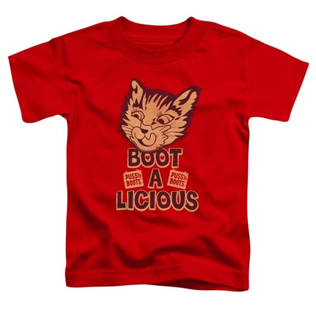 

Puss N Boots - Boot A Licious - Toddler Short Sleeve Shirt - 4T