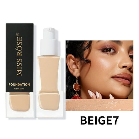 TUTUnaumb Liquid Foundation, Natural Matte Finish, Liquid Coverage Foundation | High & Natural Coverage | Vegan & Cruelty Free 33ml Women Girls Makeup & Beauty Holiday Gifts Finder-G