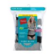thumbnail image 3 of Hanes Women's ComfortBlend® Cotton Hipster 10-Pack Assorted 9, 3 of 4