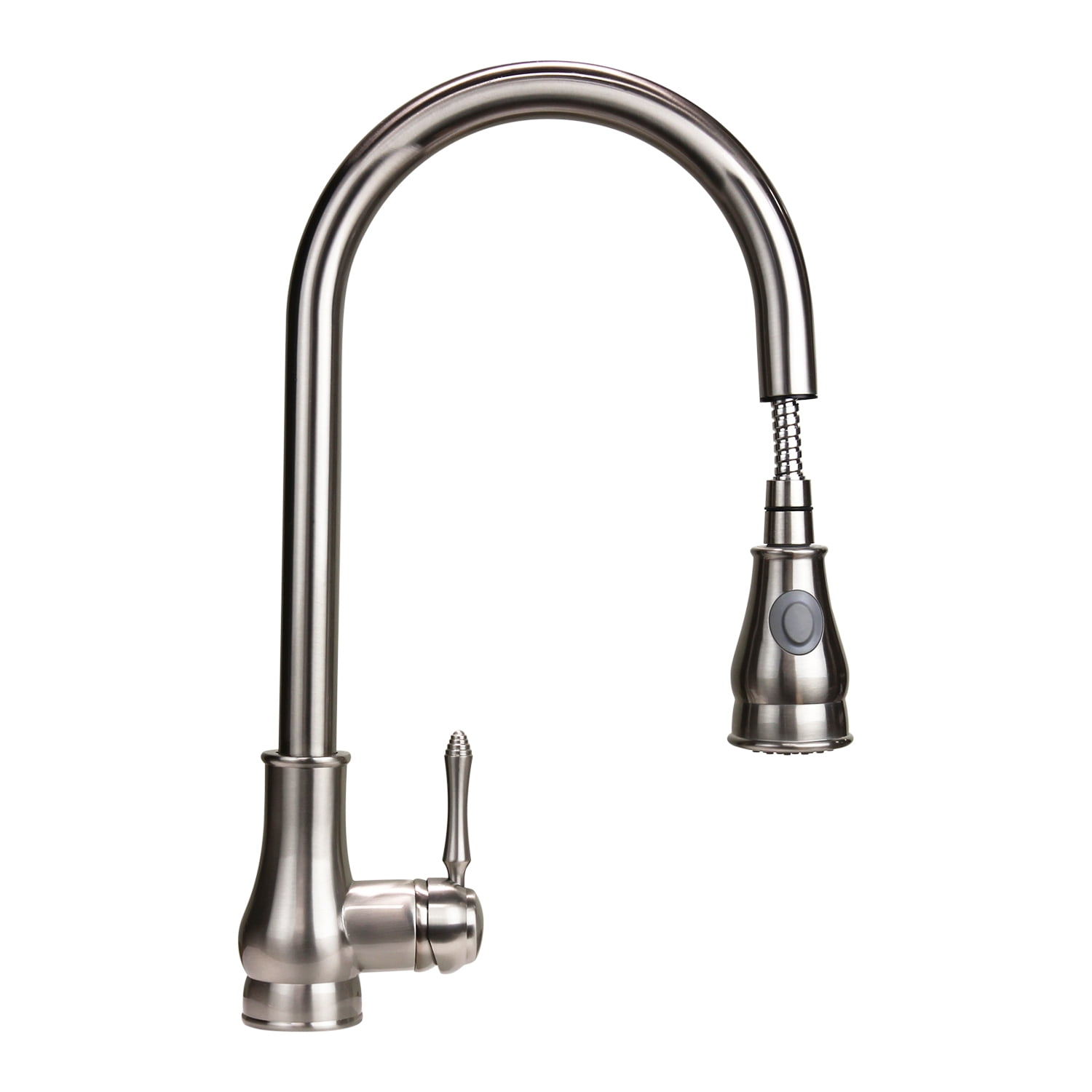 Dyconn Faucet Coral Pull Down Single Handle Kitchen Faucet And
