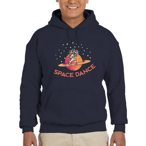 Space Dance Hoodie Men's -SmartPrintsInk Designs