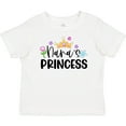 thumbnail image 3 of Inktastic Nana's Princess Crown and Flowers Girls Baby T-Shirt, 3 of 5