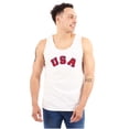 thumbnail image 4 of USA United States Patriotic 4th July Tank Top T Shirts Men Women Brisco Brands M, 4 of 6