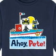 thumbnail image 3 of Pete The Cat - Ahoy Pete - Toddler And Youth Long Sleeve Graphic T-Shirt, 3 of 6