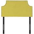 thumbnail image 4 of Modway Laura Fabric Upholstered Twin Headboard in Sunny, 4 of 4