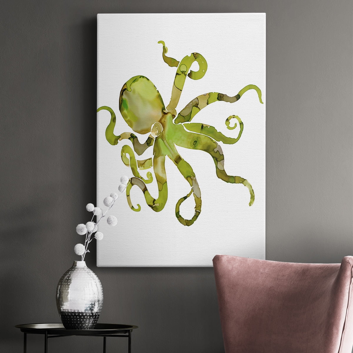 Octopus Premium Gallery Wrapped Canvas - Ready to Hang