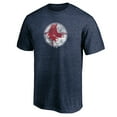 thumbnail image 2 of Men's Navy Boston Red Sox Cooperstown Collection True Classics Throwback Logo Tri-Blend T-Shirt, 2 of 3