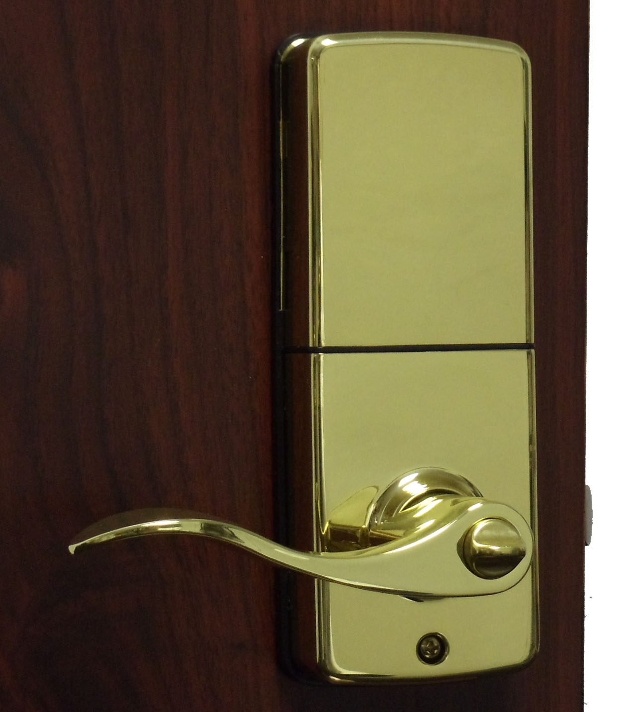 Lockey E-985-OIL-R E Digital Keyless Electronic Lever Lock Remote Capable - Antique Bronze - image 2 of 2
