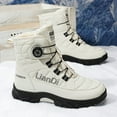 thumbnail image 2 of Men'S Fashion Thick Sole Fleece-Lined Snow Boots - Upper, PVC Sole, EVA Cushion, Lace-Up Ankle Support for Winter & Casual Wear, Casual Winter Footwear | Stylish Men'S Boots | Durable PVC Sole, 2 of 9