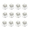 thumbnail image 2 of Anvazise 12x Wedding Bridal Hair Pins Rhinestone Twists Coil Flower Swirl Spiral Hairpins, 2 of 13
