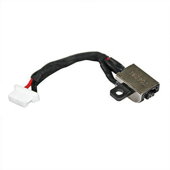 gintai dc power jack with cable socket plug charging port replacement for dell inspiron 11 3185 p25t003 2-in-1