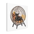 thumbnail image 2 of Melissa Wang 'Pom Pom Pup II' Canvas Art, 2 of 3