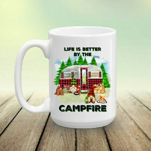 Camping Gnomes Mug