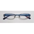 thumbnail image 2 of NEW PUMA 15244 TAVARUA MENS/WOMENS DESIGNER FULL-RIM BLUE DURABLE SIGNATURE LOGO HIP FRAME DEMO LENSES 50-18-135 FLEXIBLE HINGES EYEGLASSES/SPECTACLES, 2 of 9