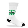 thumbnail image 4 of OoohYeah Mens & Womens Novelty Crew Socks, No War Please, Funny Crazy Socks，M/L, 4 of 4