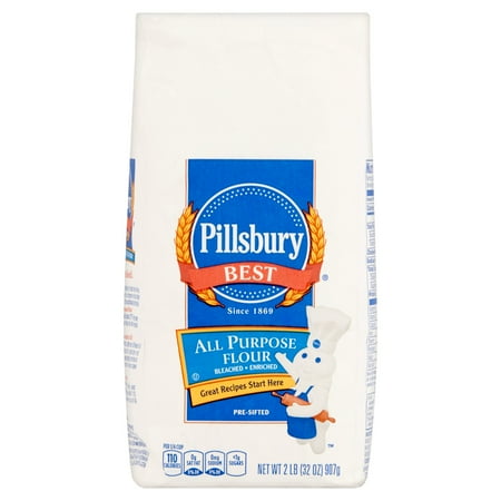 - (4 Pack) Pillsbury Best Pre-Sifted All Purpose Flour, 2 lb
