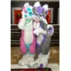 thumbnail image 4 of Disfraz de perro husky peludo de pelo largo, zorro morado, disfraz de lobo para adultos, disfraz para eventos publicitarios, disfraces de fiesta, espectáculos de anime, 4 of 5
