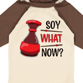 thumbnail image 4 of Inktastic Soy What Now? - Soy Sauce Pun Boys or Girls Long Sleeve Baby Bodysuit, 4 of 5