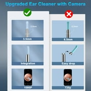 Ear Wax Removal,NEXPURE Ear Cleaner with 1080P HD Camera , Wirless Otoscope with 7 Pieces Set for Ear Cleaning