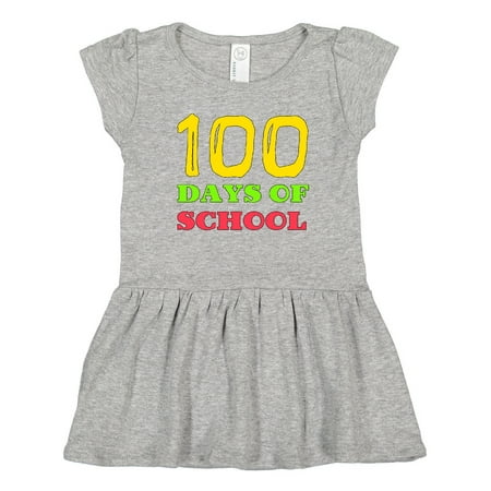 

Inktastic 100th Day of School Gift Toddler Girl Dress