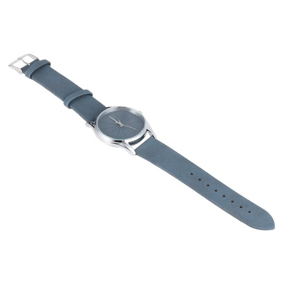 WHAMVOX Leather Strap Watch Two Tone Women Lady Quartz Wrist Watches Miss Blue