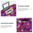 thumbnail image 3 of Kdxio Halloween2 Pattern Luggage Cover for Travel,Elastic and Durable,Fits 18-32 Inch,Anti-Scratch Suitcase Protector-No luggage included, 3 of 5