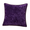 thumbnail image 2 of Zynviq Purple Decorative Pillow Covers 18x18inch Couch Pillow Covers Solid Color with Zipper Polyester Square, 2 of 6