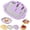 Purple, variant on At-Home Rolled Ice Cream Maker Kit,2025 New Instant Ice Cream Roller Making Machine with 2 Scrapers,DIY Homemade Rolled IceCream Tray,Homemade Italian IceCream DIY, Sorbet, Yogurt
