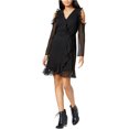 thumbnail image 1 of Vestido acampanado maison Jules con hombros descubiertos para mujer negro XS, 1 of 1