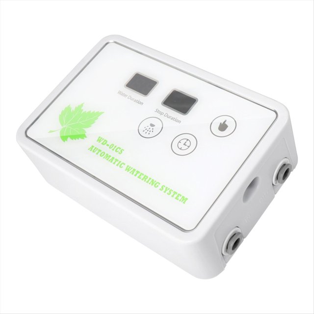 de Riego Automático con Bomba y Temporizador Inteligente para 16 Plantas en Maceta. Temporizador de Riego Ajustable con Flecha de .