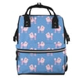 thumbnail image 1 of Disketp Cute Poodle Dog Mochila de Pañales de Gran Capacidad con Múltiples Bolsillos, Mochila de Viaje Multifuncional para Bebé, Unisex, Moderna y Resistente, 1 of 6