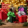 thumbnail image 5 of PayUSD 12 Pcs 6 Inch Pull Bows Gift Wrapping Ribbon Pull Bows for Christmas Wedding Baskets Valentine Multicolor Wrap Accessory for Gift Present Holiday Decor, 5 of 8