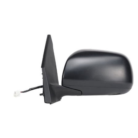 70138T - Fit System Driver Side Mirror for 09-12 Toyota RAV4 black, PTM cover, foldaway, Power