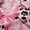 Pink K, variant on Homewish Leopard Print Letter Black Out Curtains, Ribbon Monogrammed K Curtains Pack of 2 (42x63 Each), Hippie Mandala Damask Bedroom Curtains, Blackout Curtains Decor