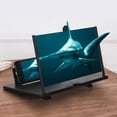 thumbnail image 3 of Lupa de pantalla para teléfono móvil, proyector de alta definición 3D, ampliador de pantalla para películas, videos y juegos, soporte plegable para teléfono con amplificador de pantalla., 3 of 8